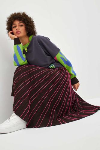 Юбка трикотажная с Сhoco Pink