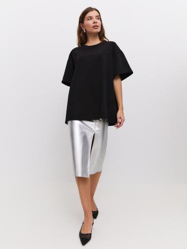 Футболка оверсайз черная