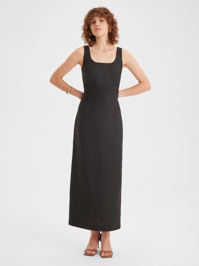Сарафан Nina из 100% льна Max Mara Сарафан Nina из 100% льна Max Mara