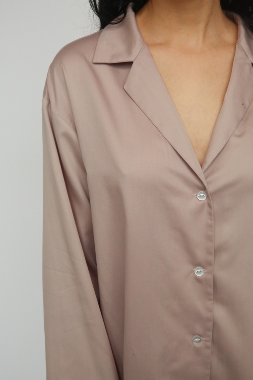 Рубашка с длинным рукавом "Айвори"