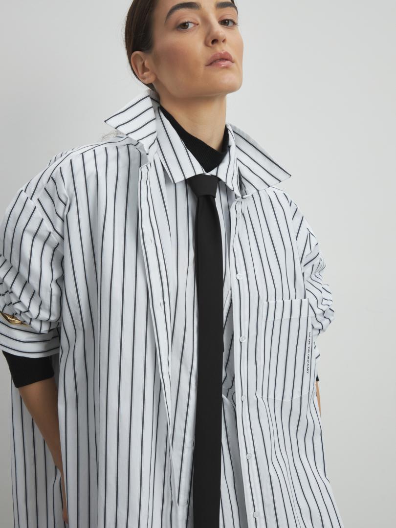 Рубашка в полоску