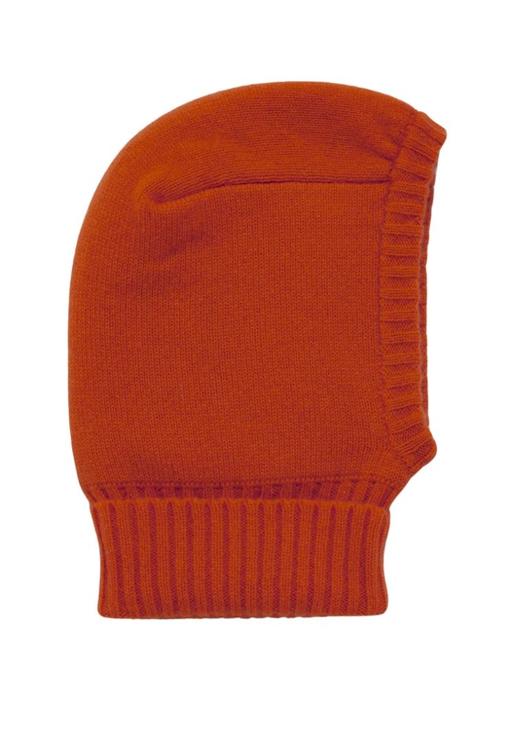 Балаклава из кашемира детская "Терракотовый Закат" Балаклава из кашемира детская "Терракотовый Закат"