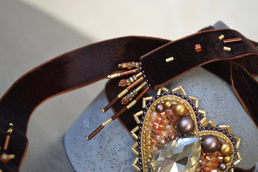 Чокер "Большое сердце" 