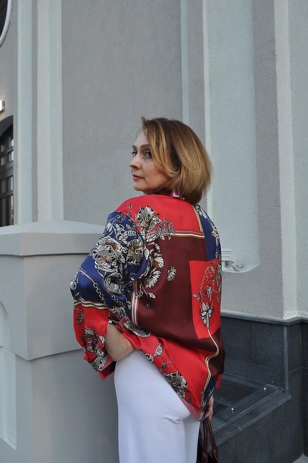 Рубашка женская из итальянской вискозы