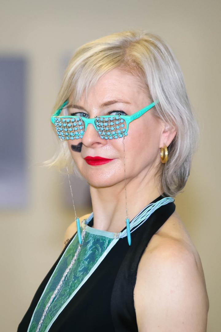 Очки бирюзовые Очки бирюзовые