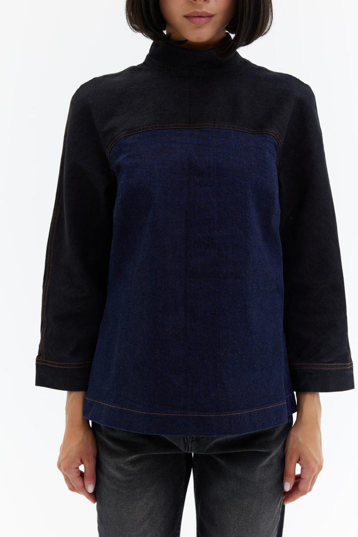 Рубашка Denim INDIGO/BLACK