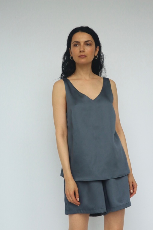 Женский топ "Синяя дымка"