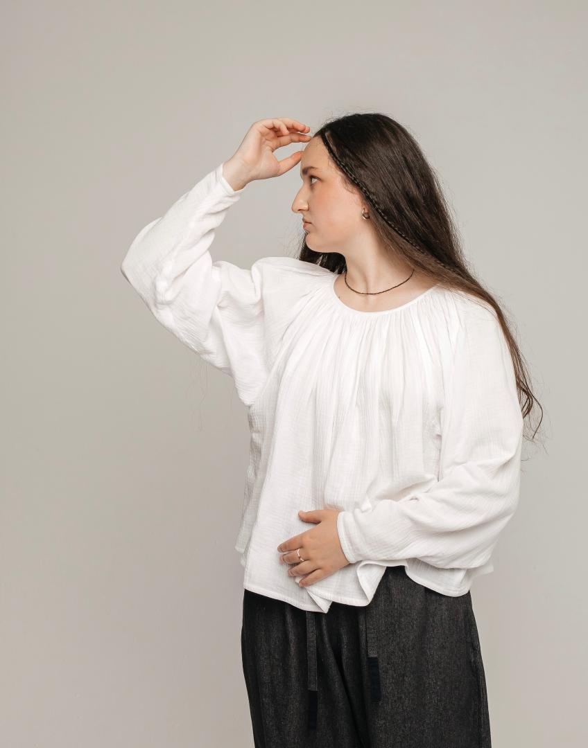 Рубашка муслиновая "Рукава"