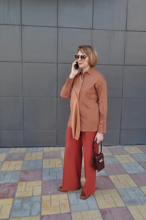 Рубашка женская из шёлка