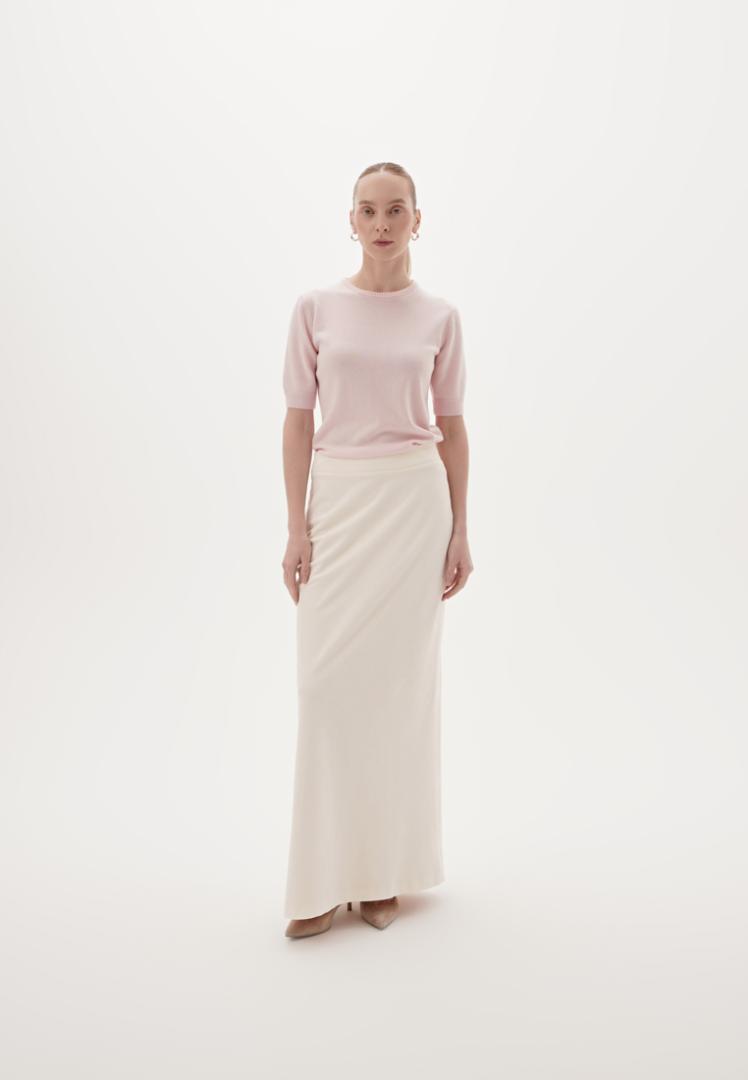 Футболка из кашемира "Легкий Румянец"