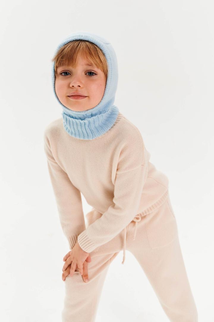 Балаклава из кашемира детская "Шепот Неба" Балаклава из кашемира детская "Шепот Неба"