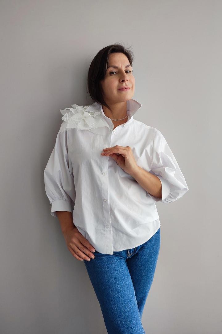 Рубашка белая
