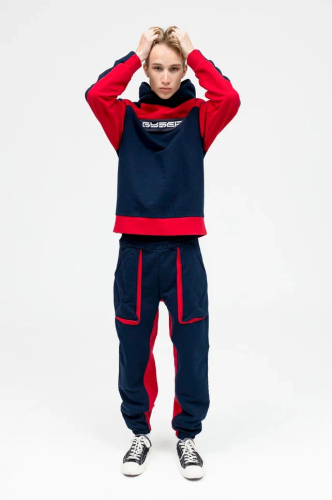 Спортивный костюм в стиле киберпанк "Red"