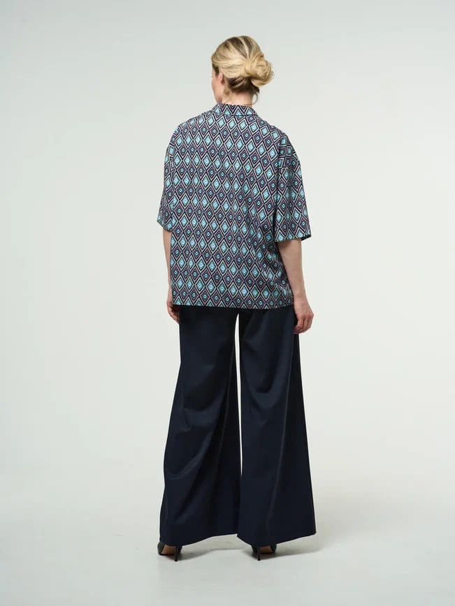 Рубашка с принтом