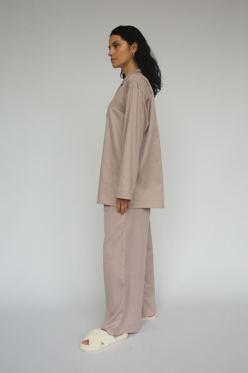 Рубашка с длинным рукавом "Айвори"