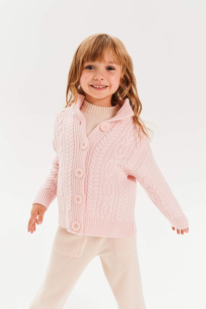 Кардиган из кашемира детский "Легкий Румянец" Кардиган из кашемира детский "Легкий Румянец"