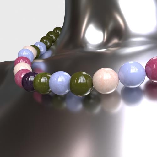 Колье из кварца CRAZY BERRIES