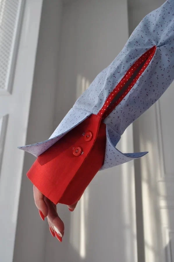 Рубашка из хлопка "Вопрос"