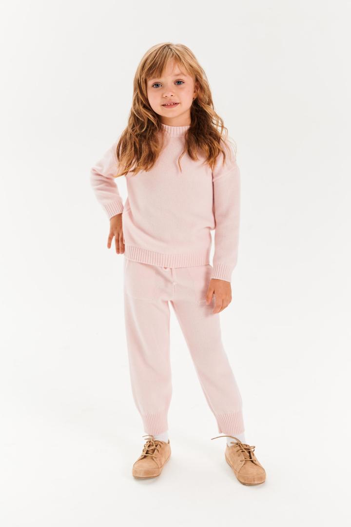 Джоггеры из кашемира детские "Легкий Румянец" Джоггеры из кашемира детские "Легкий Румянец"