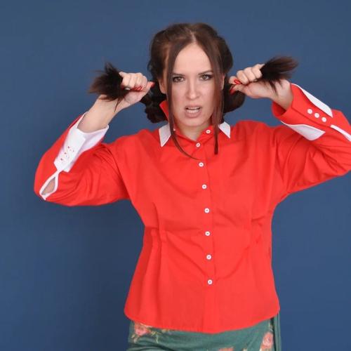 Рубашка красная "Вспышка"