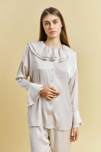 Рубашка из натурального шелка