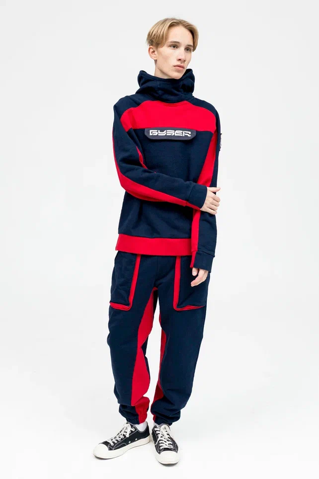 Спортивный костюм в стиле киберпанк "Red"