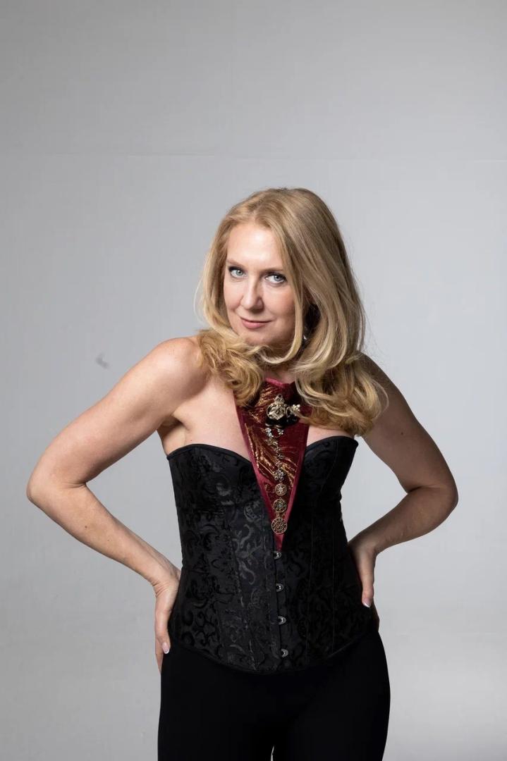 Галстук бордовый