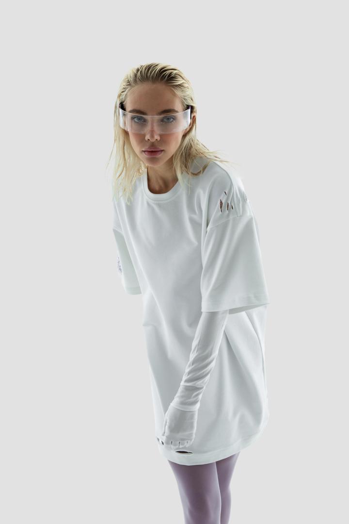 Футболка-платье Maxi T-shirt  White