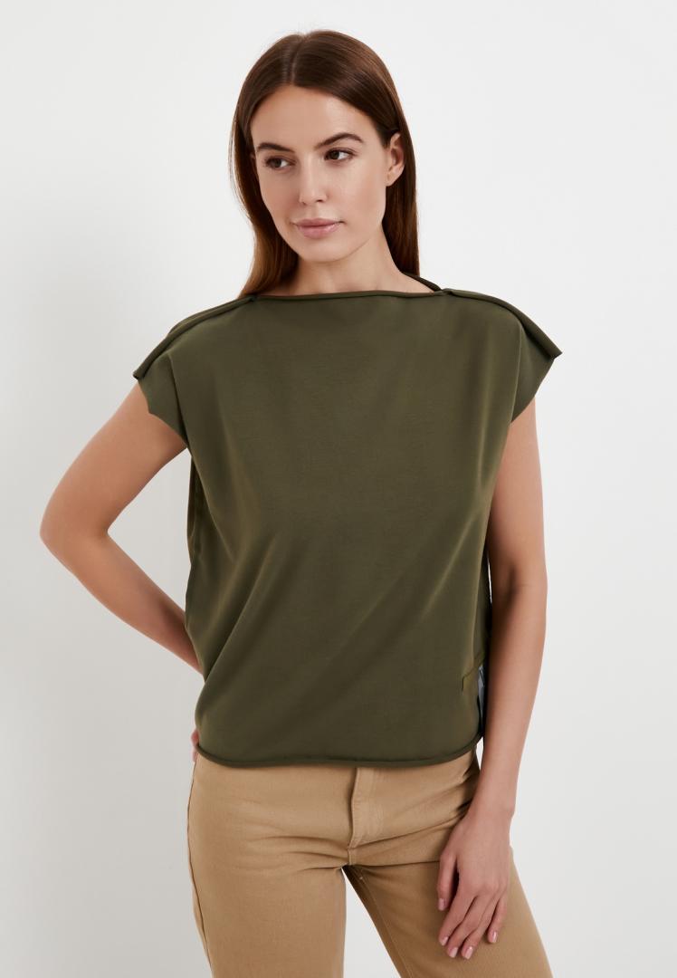 Футболка Квадрат хаки