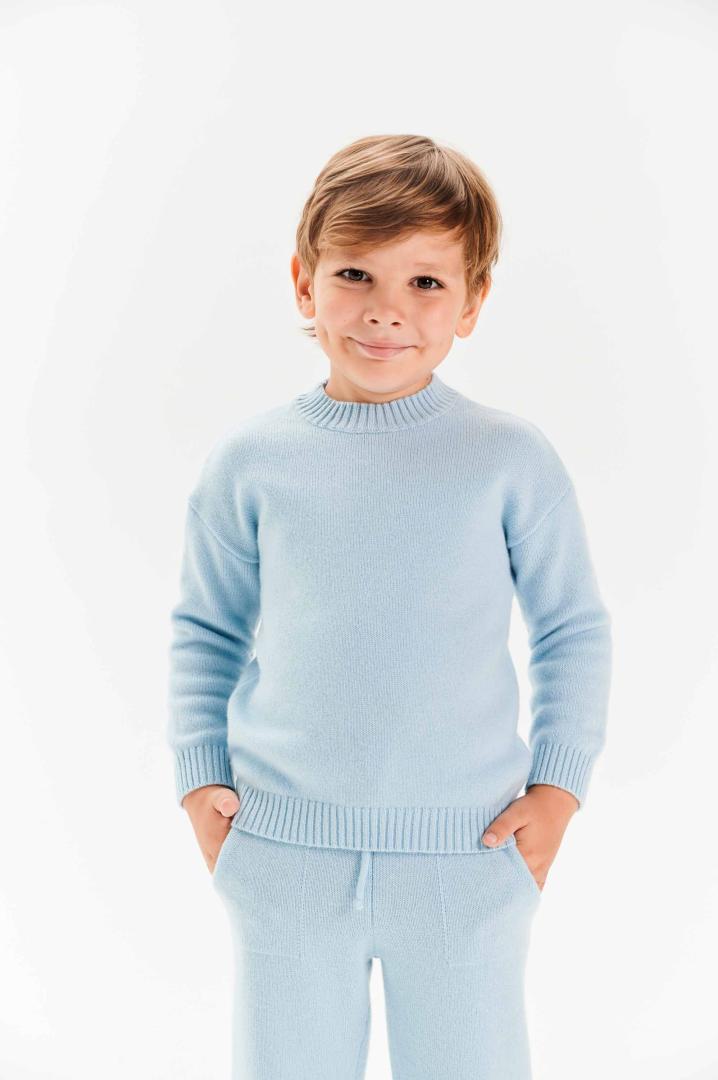 Свитер из кашемира детский "Шепот Неба" Свитер из кашемира детский "Шепот Неба"
