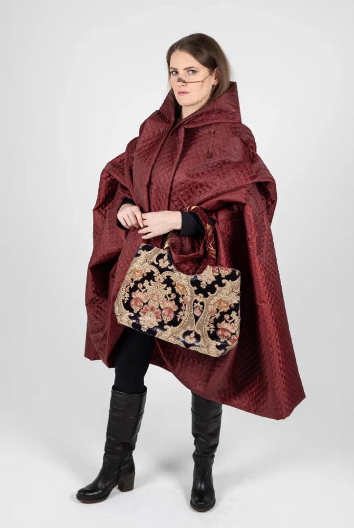 Бархатная сумка