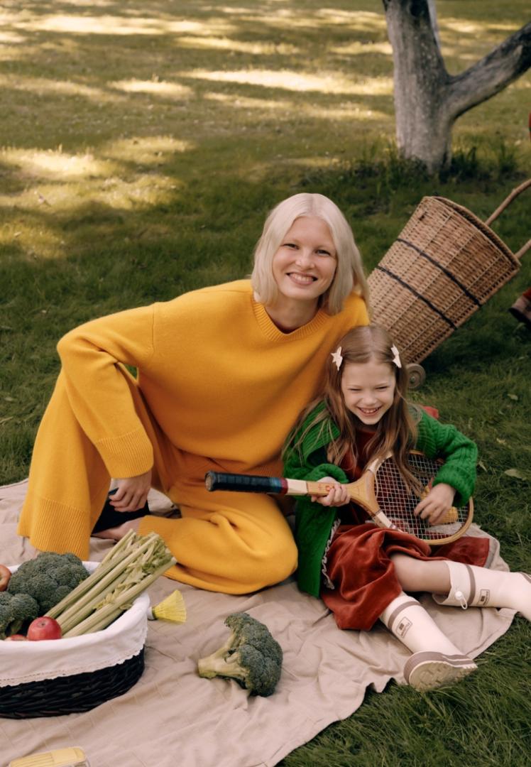 Свитер из кашемира "Цветочный Мед"