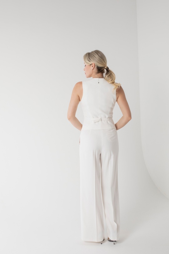 Брюки Палаццо "Молочный"