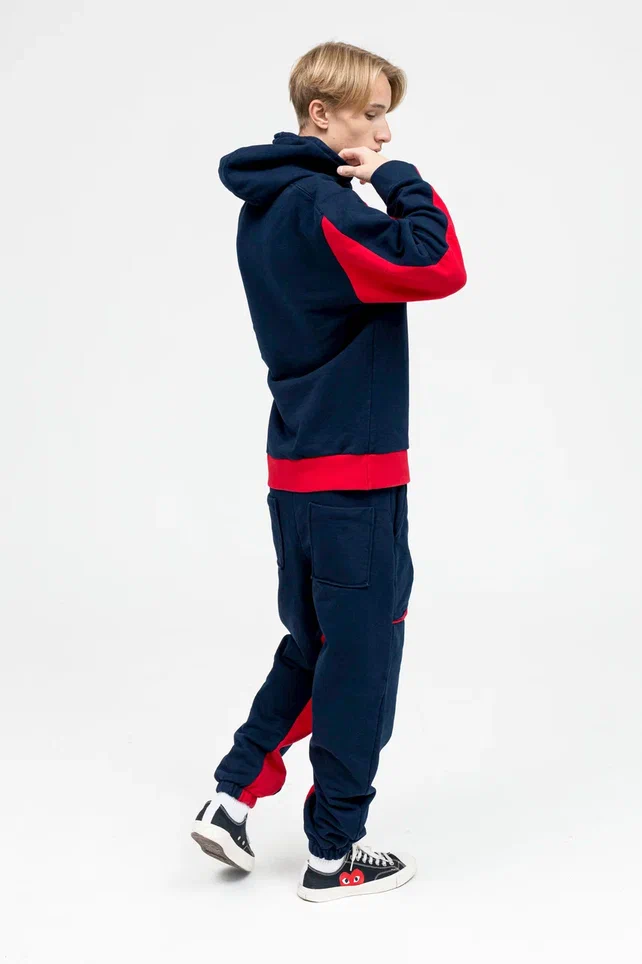 Спортивный костюм в стиле киберпанк "Red"