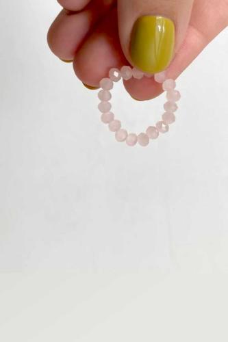 Мягкое кольцо CRYSTAL PINK