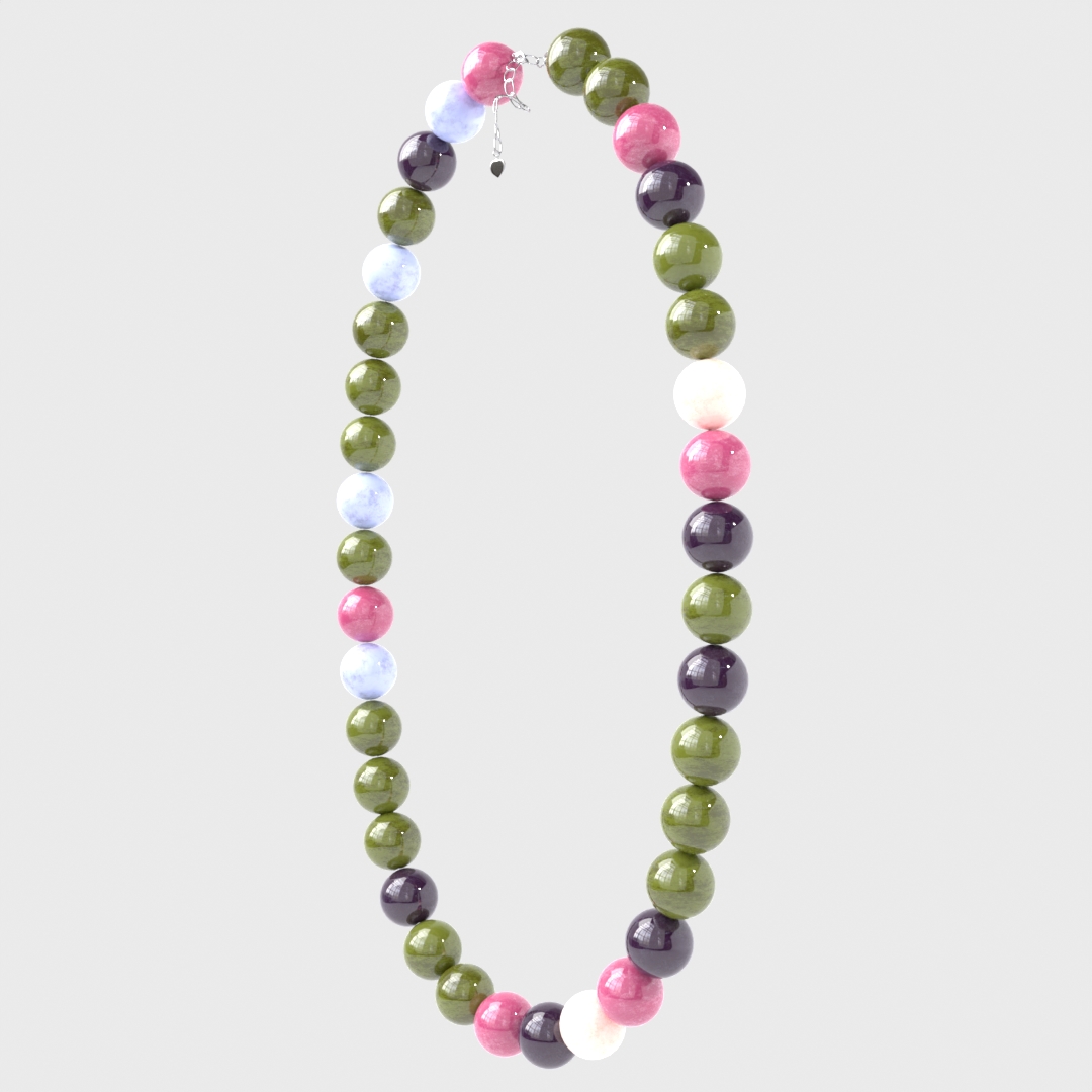 Колье из кварца CRAZY BERRIES