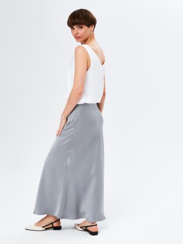 Юбка-макси "Серебристая"