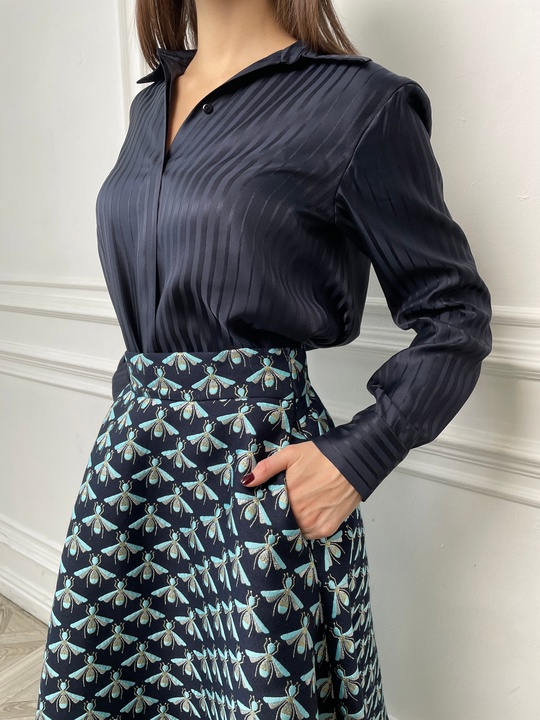 Рубашка из шёлка