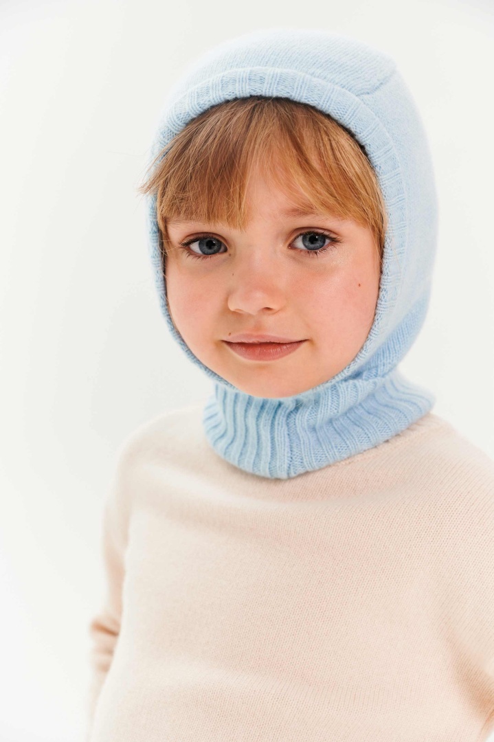Балаклава из кашемира детская "Шепот Неба" Балаклава из кашемира детская "Шепот Неба"