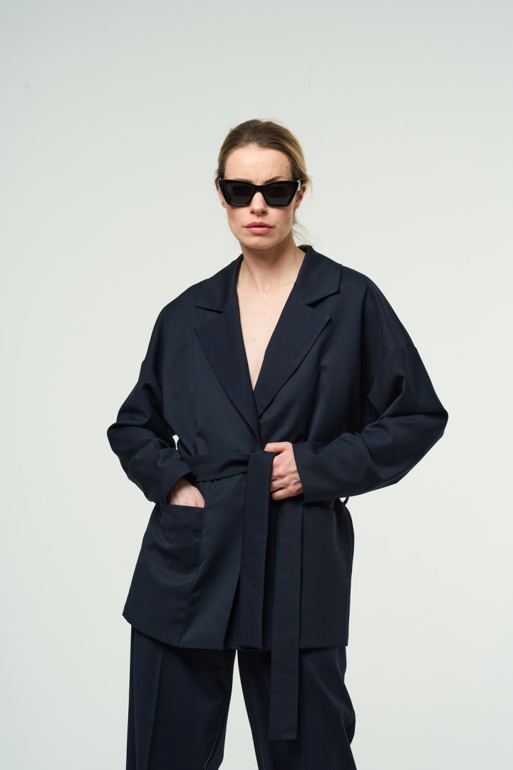 Жакет свободного кроя