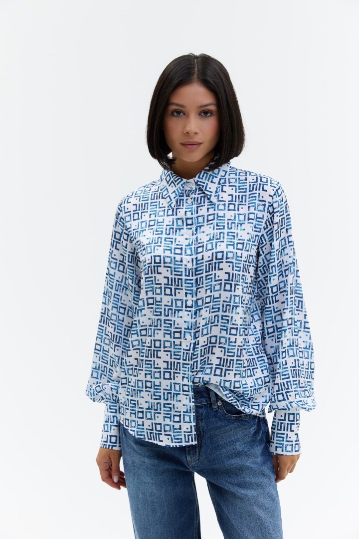 Рубашка Letters