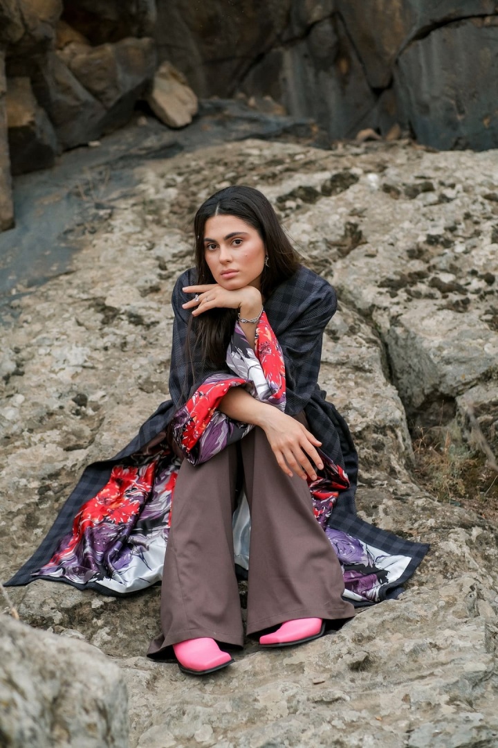 Шлафрок в крое кимоно "Новый Авангард"