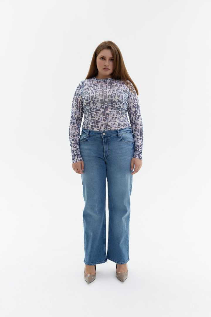 Лонгслив Letters White