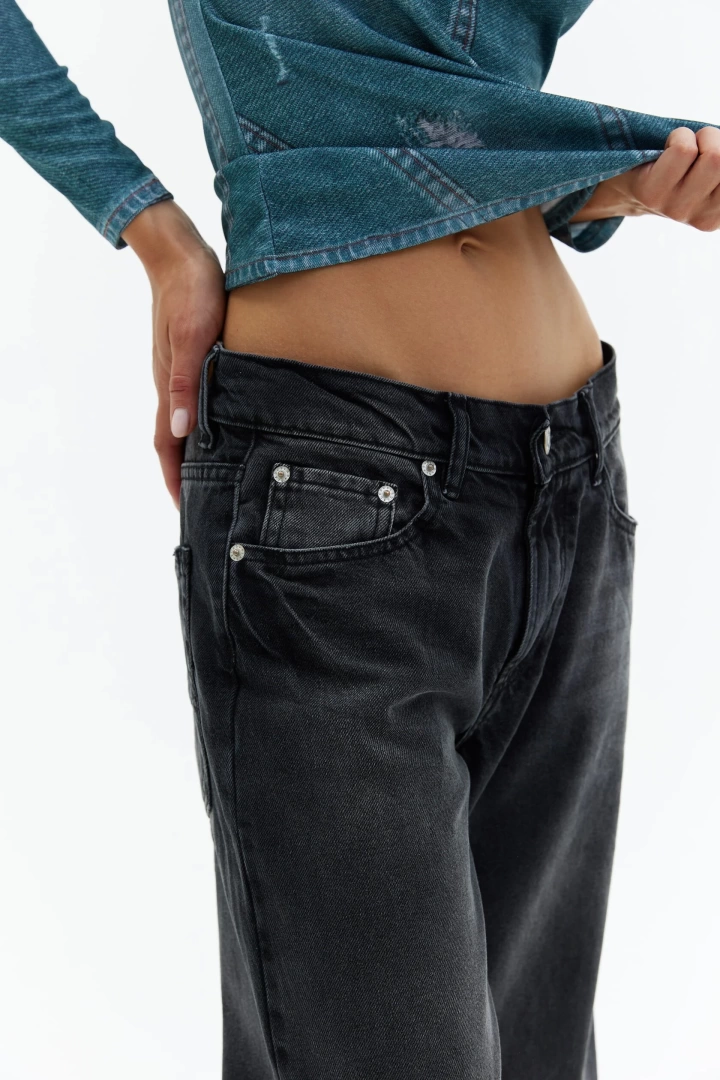 Джинсы 369 Black Lux
