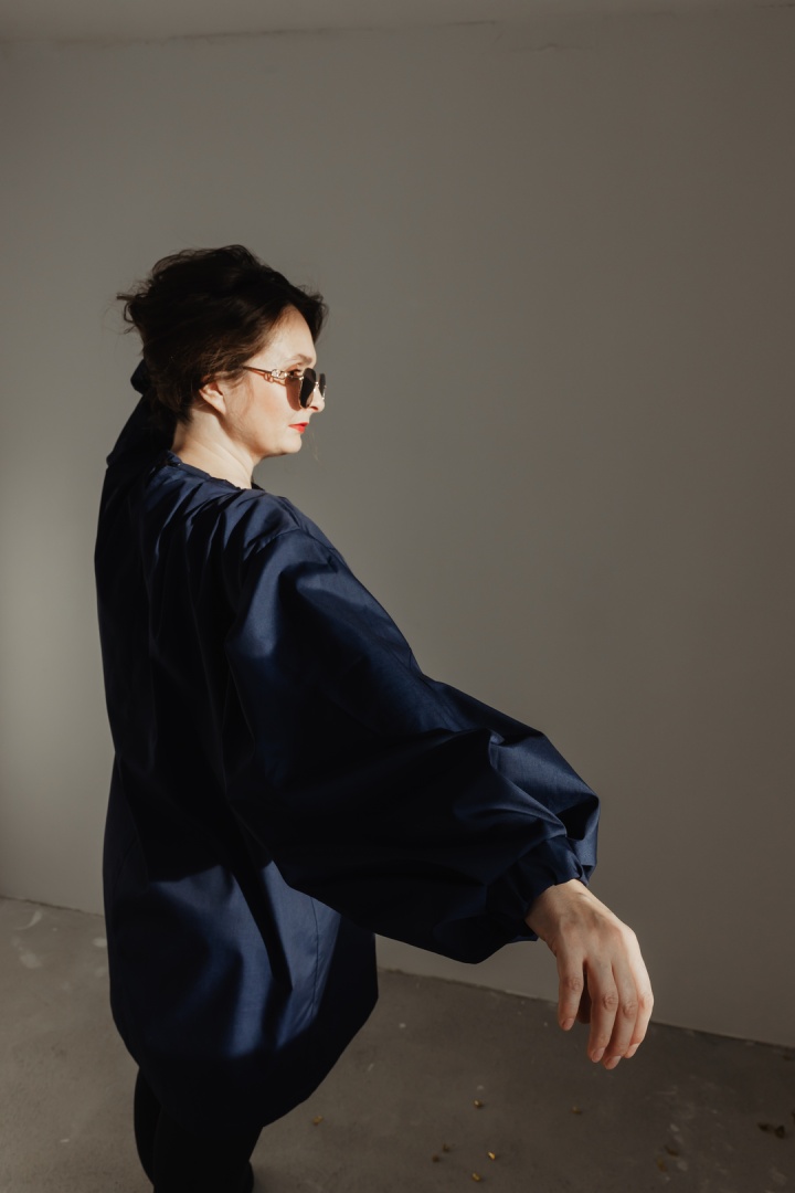 Платье "Синий Цветок"