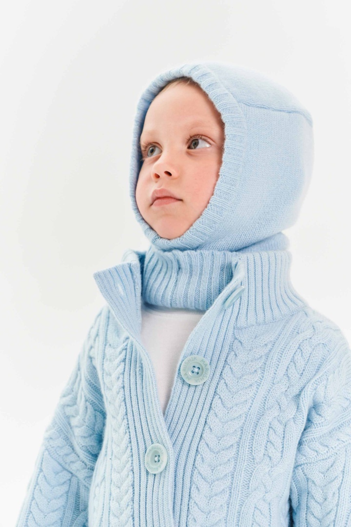 Балаклава из кашемира детская "Шепот Неба" Балаклава из кашемира детская "Шепот Неба"