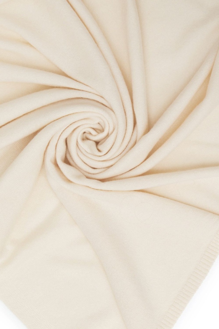 Палантин из кашемира "Взбитые Сливки"