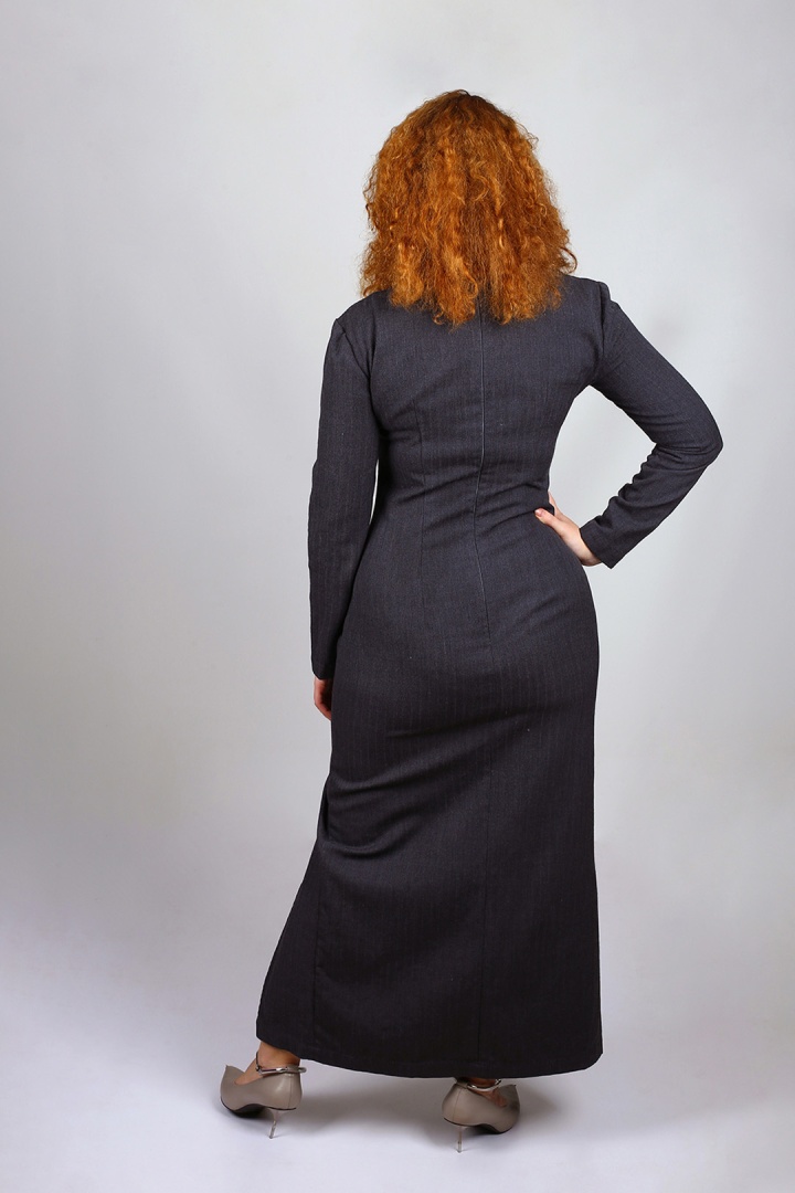 Базовое платье миди для женщин "The New York Times"