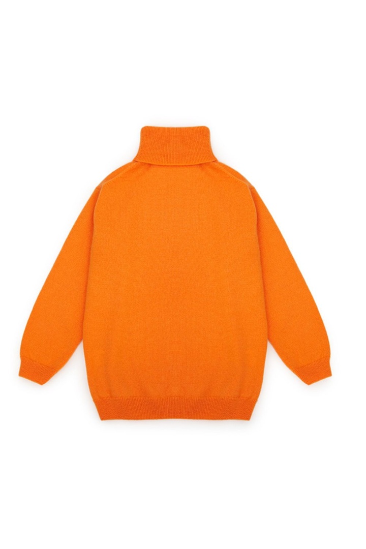 Водолазка из кашемира детская "Сочный Абрикос" Водолазка из кашемира детская "Сочный Абрикос"