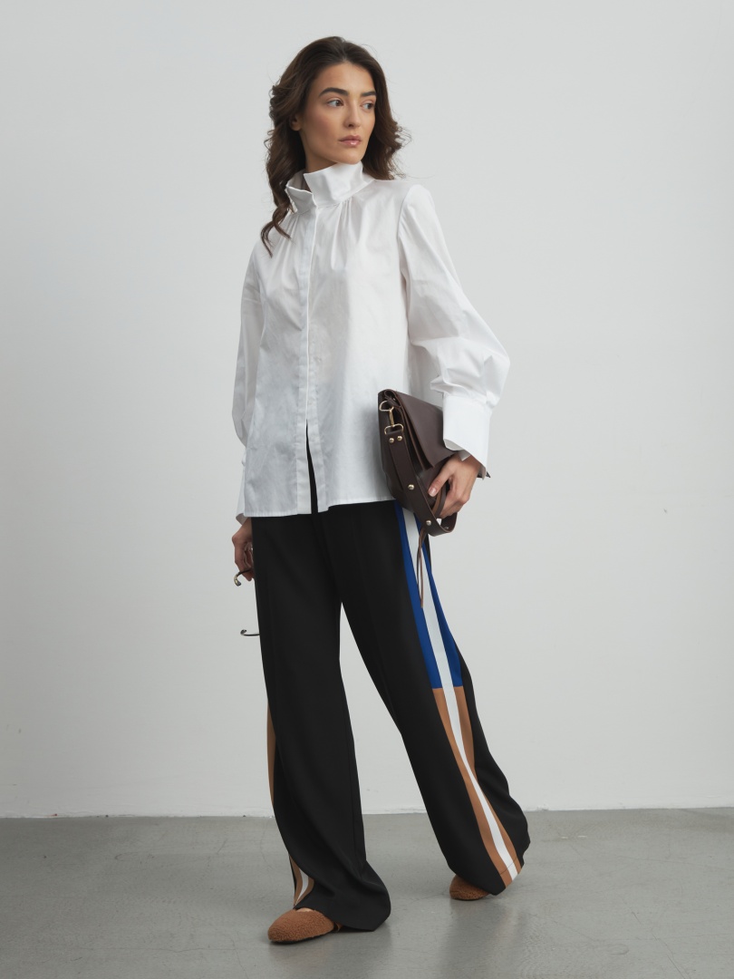 Рубашка с необычным дизайнерским решением